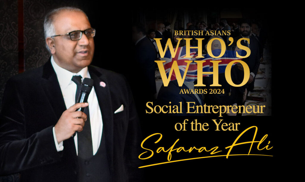 Safaraz Ali social entrepreneur of the year 2024