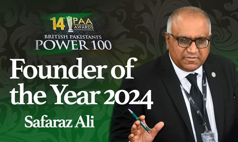 Safaraz Ali Founder of the year 2024